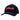 Navy blue cap with red embroidered logo that reads 'Bass Cat'